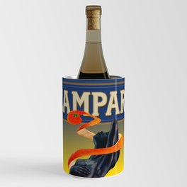 Campari Vintage Orange Peel Design Type 1 Wine Chiller