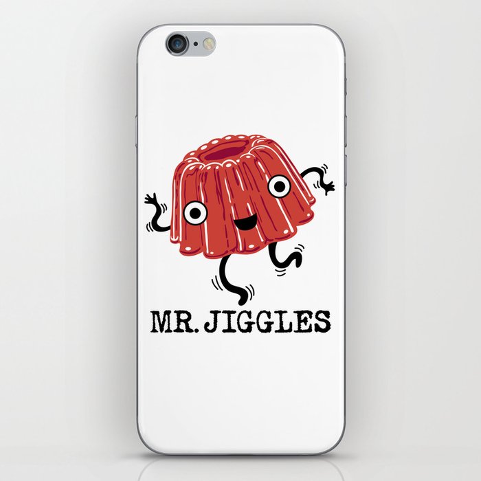 Mr Jiggles - jello iPhone Skin