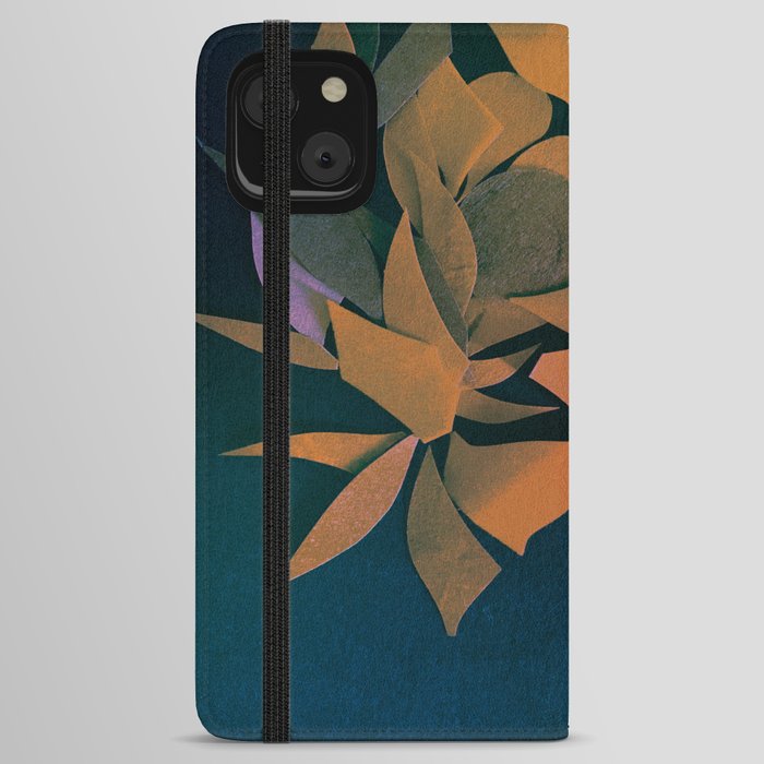 The Corsage- Floral Paper Art iPhone Wallet Case