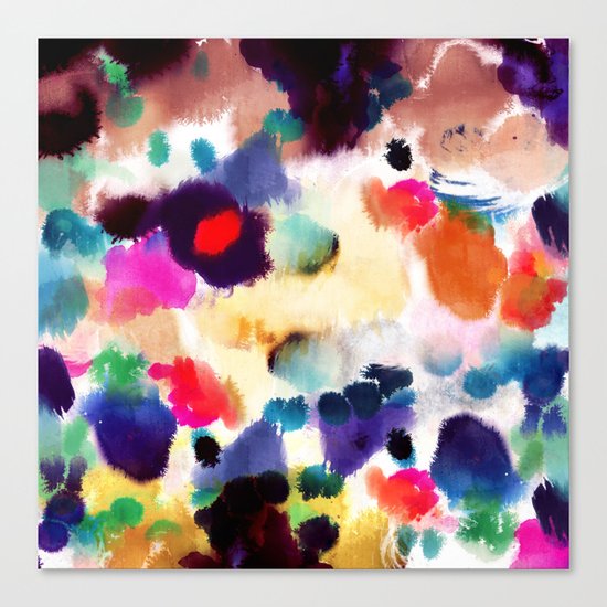 Ink Mix II Canvas Print