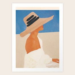 Summer Hat Art Print