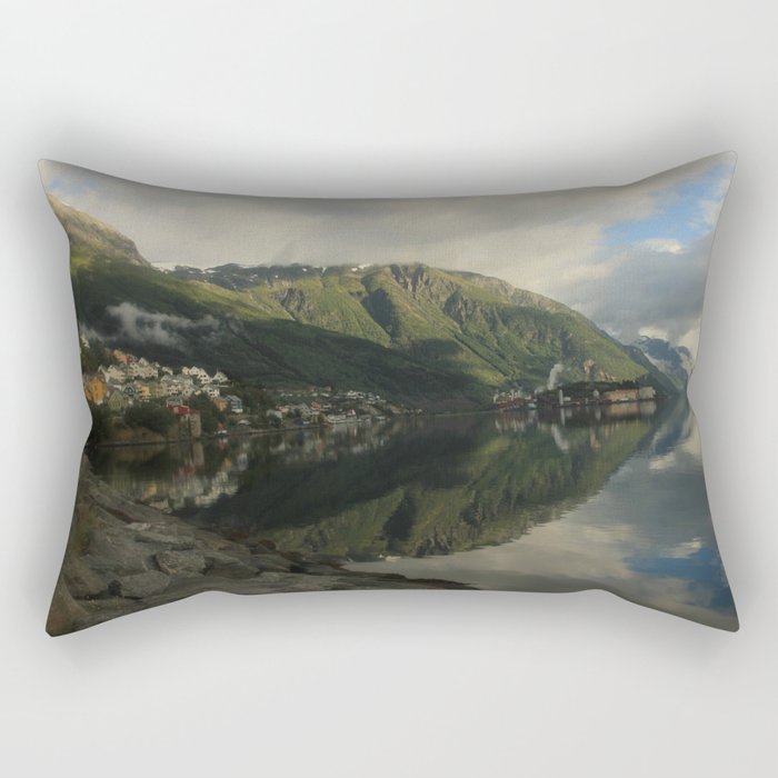 Norwegian Fjord 2 Rectangular Pillow