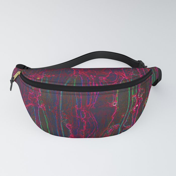 Dark Abstraction  Fanny Pack