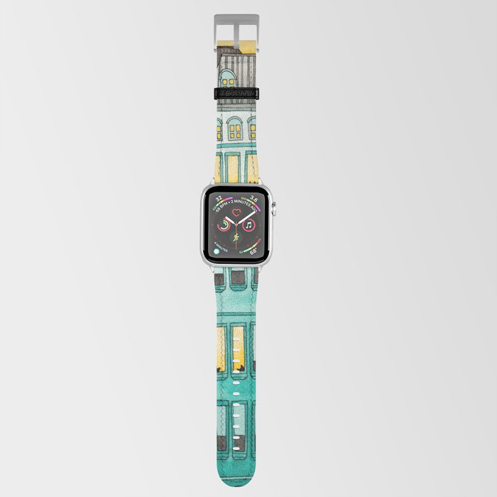 The Green Townhouses Apple Watch Band