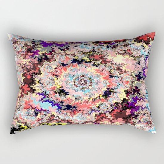 fire gate III d Rectangular Pillow