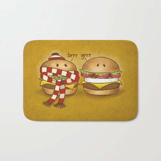 Fast Food Phonics Bath Mat