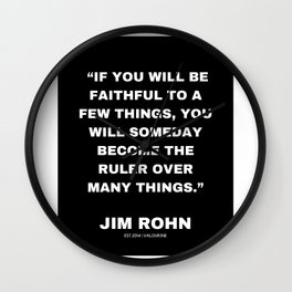 19      |Jim Rohn Quotes  | 210517| Motivational Quotes Wall Clock