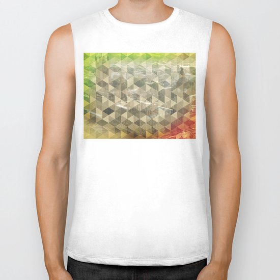 WP pattern Biker Tank