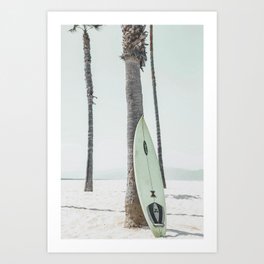 Surfboard Art Print