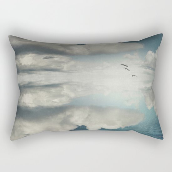 Spaces II - Sea of Clouds Rectangular Pillow