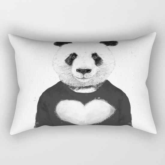 Lovely panda Rectangular Pillow