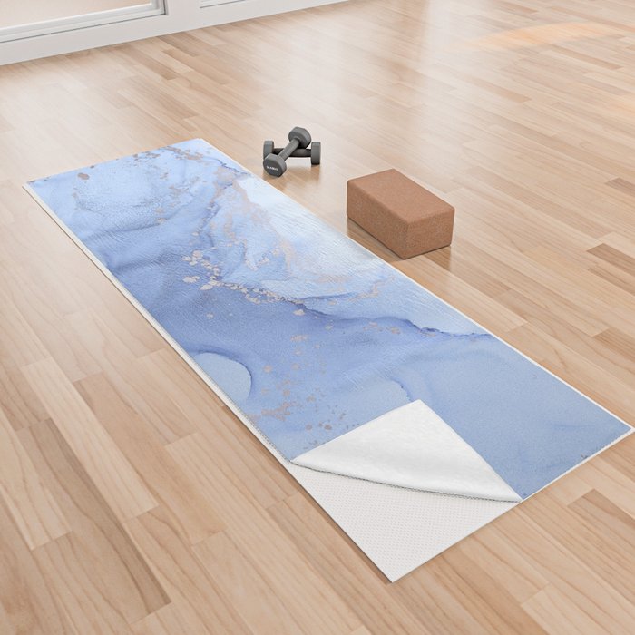 Blue sky Yoga Towel