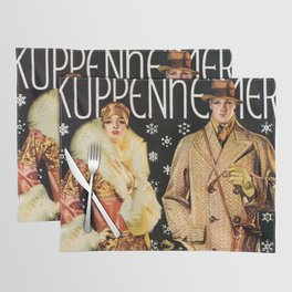 Kuppenheimer by Joseph Christian Leyendecker Placemat