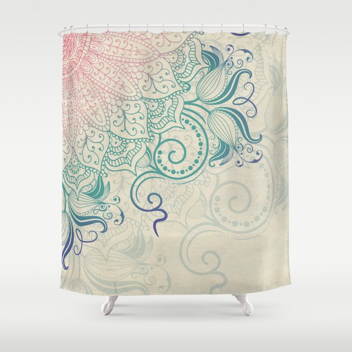 Canvas Shower Curtain