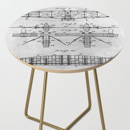 1909 flying machine l Side Table