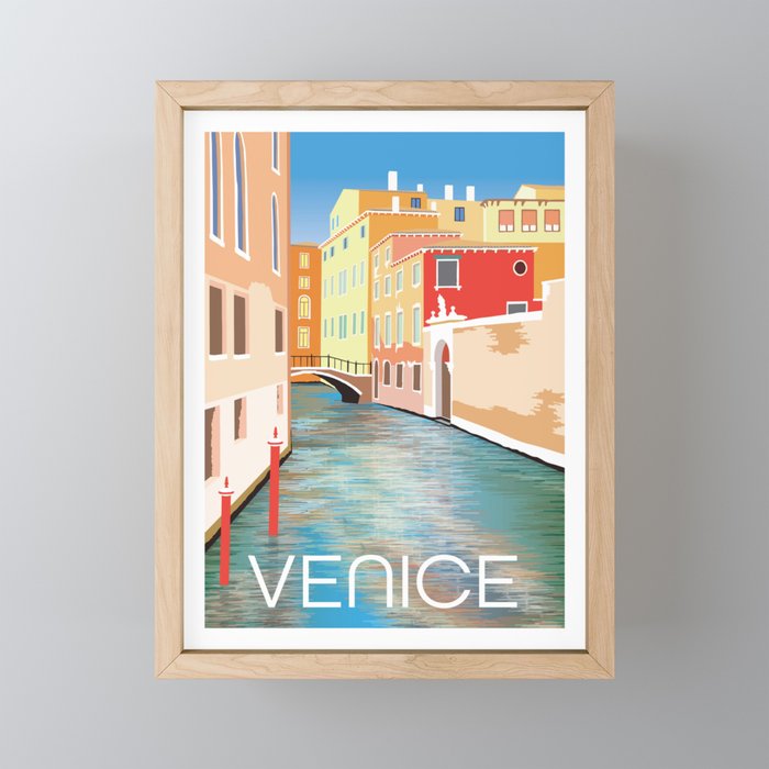 Venice Italy Framed Mini Art Print