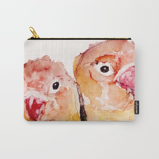 Lovebirds Carry-All Pouch