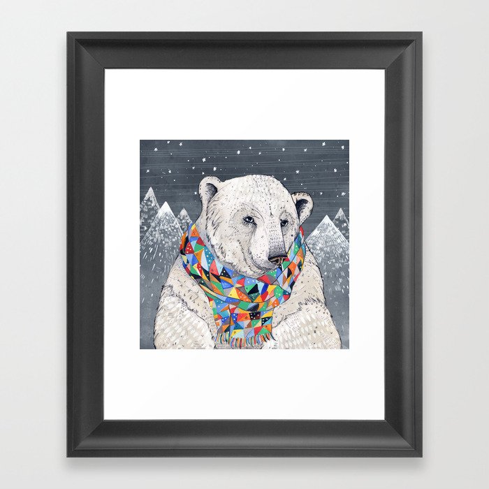 Penwyn Polar Bear Framed Art Print