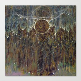 Nebulous Portal Emergence (Electric Gateway) Canvas Print