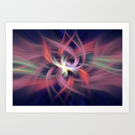 Flames Art Print