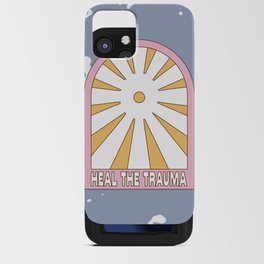 HEAL THE TRAUMA (Pastel Zephyr Color Palette) iPhone Card Case