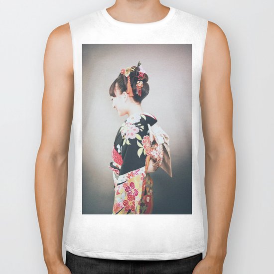 Woman japanese style Biker Tank