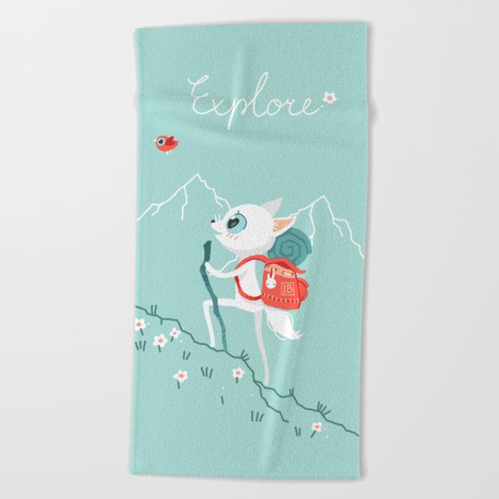 Explore Beach Towel