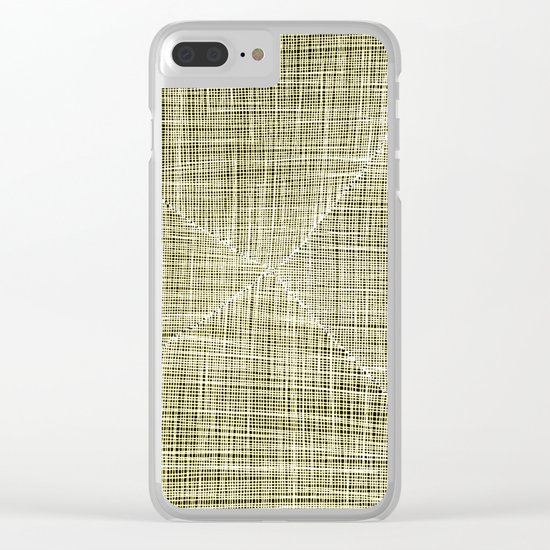 Ink Weaves: Citrine Clear iPhone Case