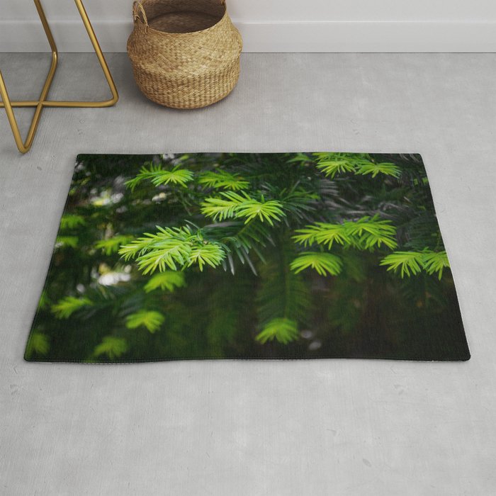 New Spring Pine Needle Growth Rug