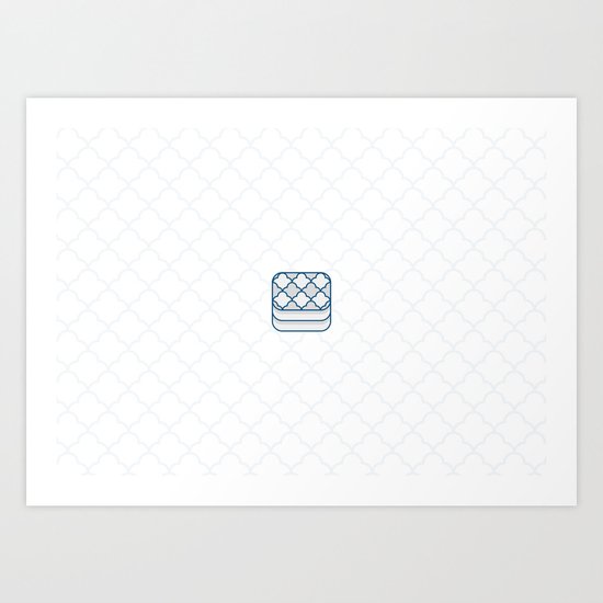 Mattress Art Print