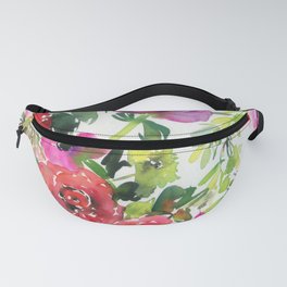 the pink flowers N.o 6 Fanny Pack