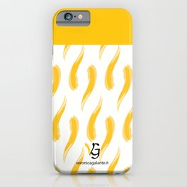 Pattern Abstract Yellow - veronicagalante.it iPhone Case