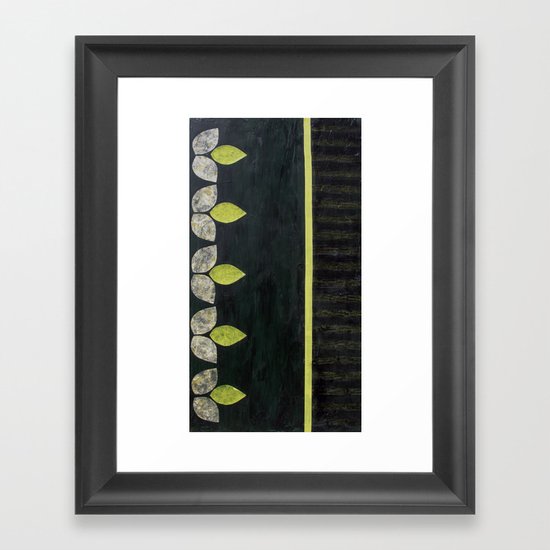 Martha Adorns Petit Fours with Paper and Ribbon Framed Art Print