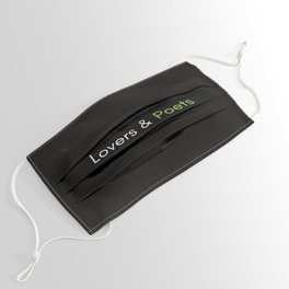 Classic Lovers & Poets Logo Face Mask