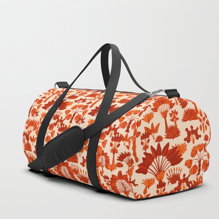 Exotic Garden - Orange Duffle Bag