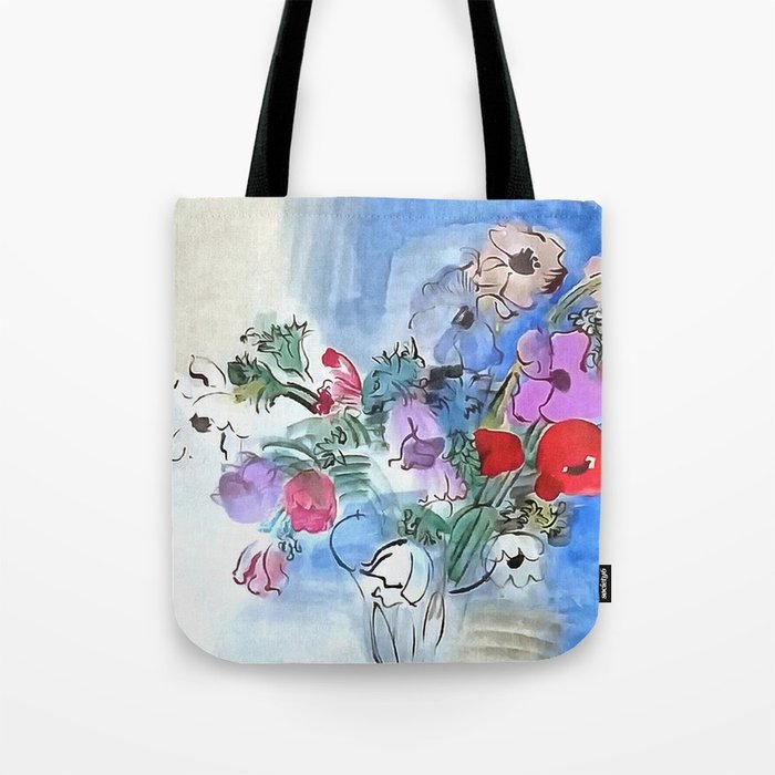 Raoul Dufy anemones  Tote Bag