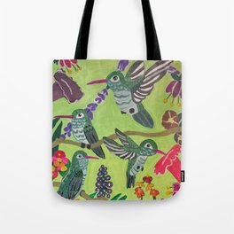 Hummingbird Harmony Tote Bag