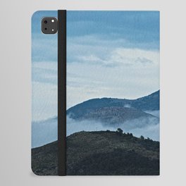 Hills Clouds Scenic Landscape iPad Folio Case