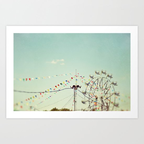 a summer day Art Print