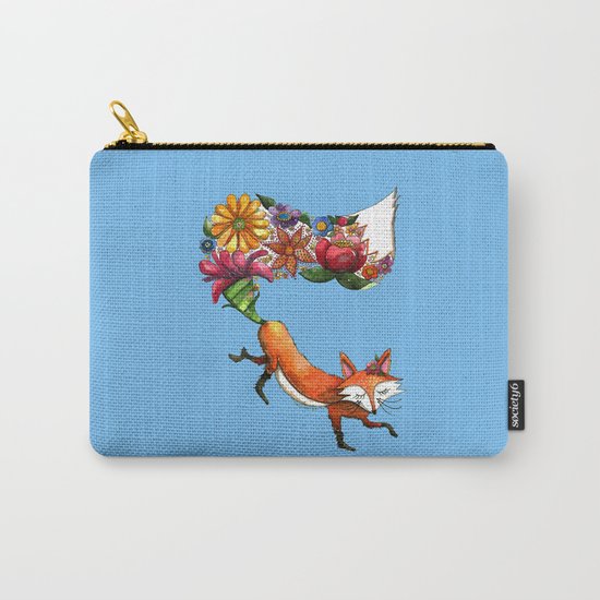 Hunt Flowers Not Foxes Carry-All Pouch