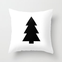 Pine Tree Throw Pillow