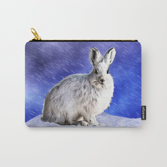 Snow Bunny Carry-All Pouch
