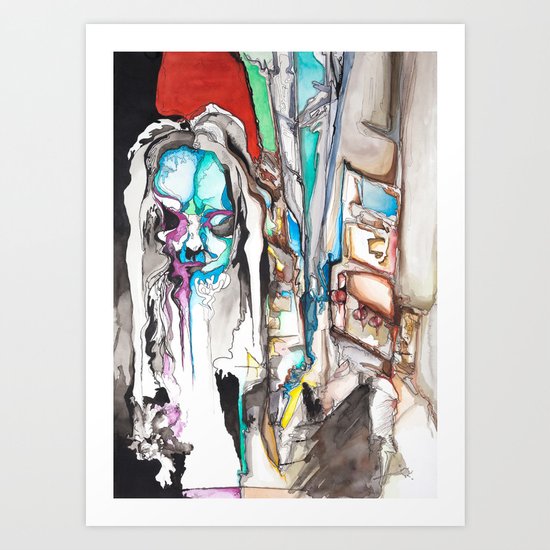 Lost in Moments Art Print
