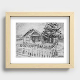 Trap House Recessed Framed Print