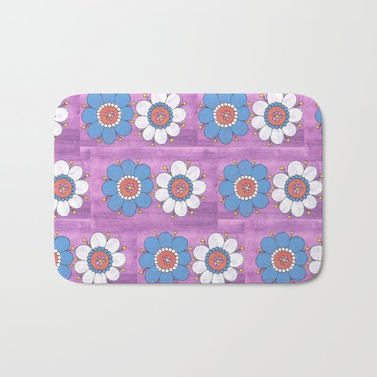 Flowers Bath Mat