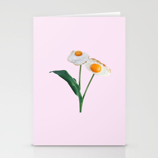 egg plant pink Stationery Cards