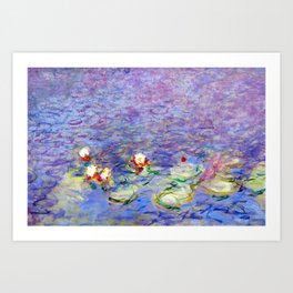 Claude Monet - Water Lilies #1 Art Print