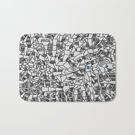- fresque_01 - Bath Mat