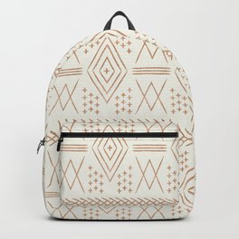 vintage moroccan - bone and maple Backpack