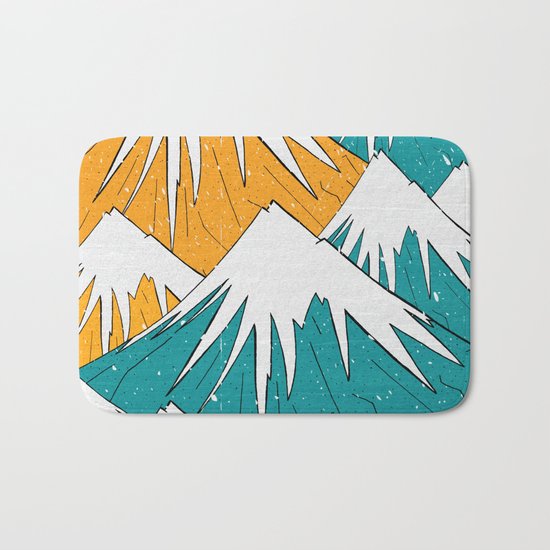 Peaks Bath Mat